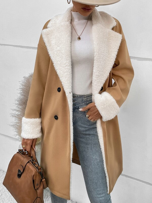 Effortless Woolen Commute Coat