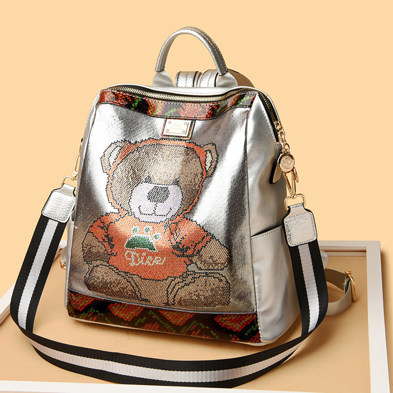 Rhinestone Backpack for Women – Stylish & Spacious