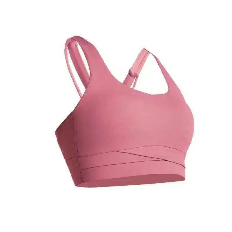 Women's Supportive Sports Bra Top-Sauce fruit color-5