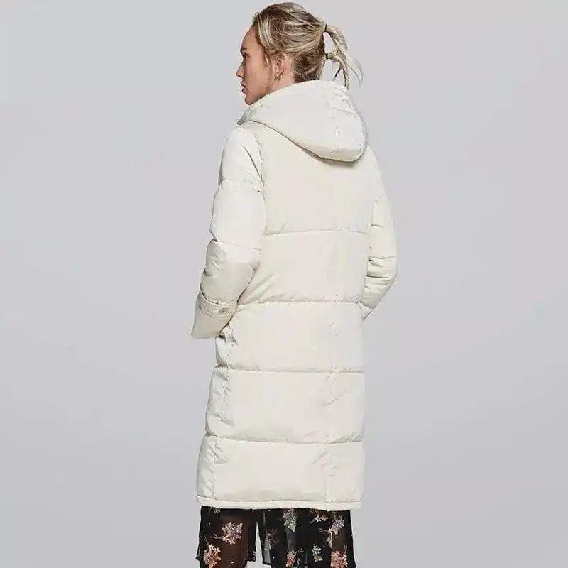 Hooded Insulated Winter Coat for Women-1