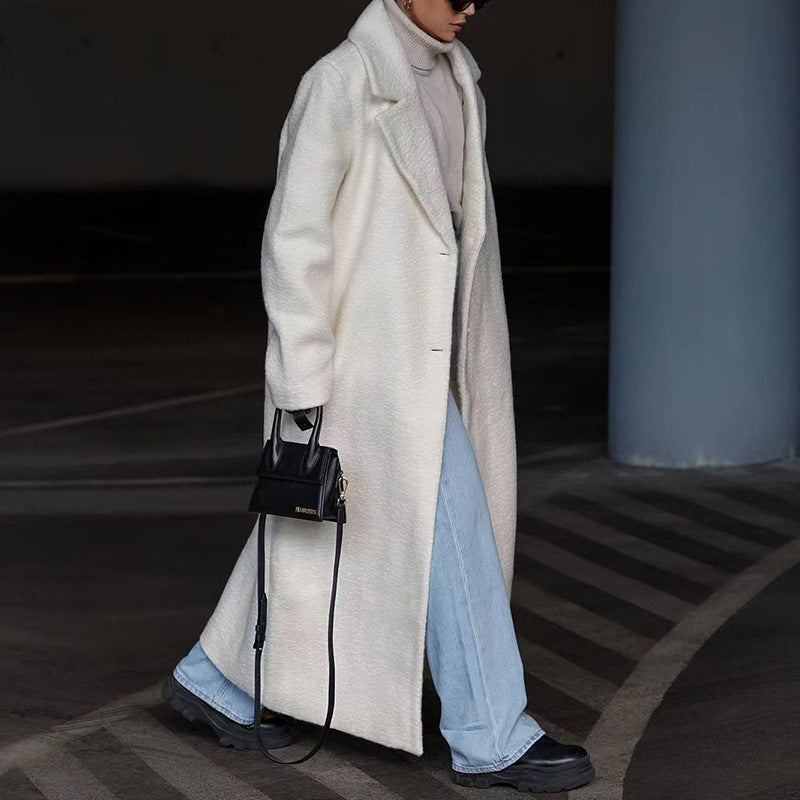 Cozy Plush Lapel Warm Jacket