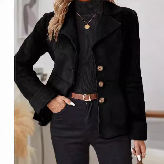 Chic Fur-Lined Cold-Proof Jacket
