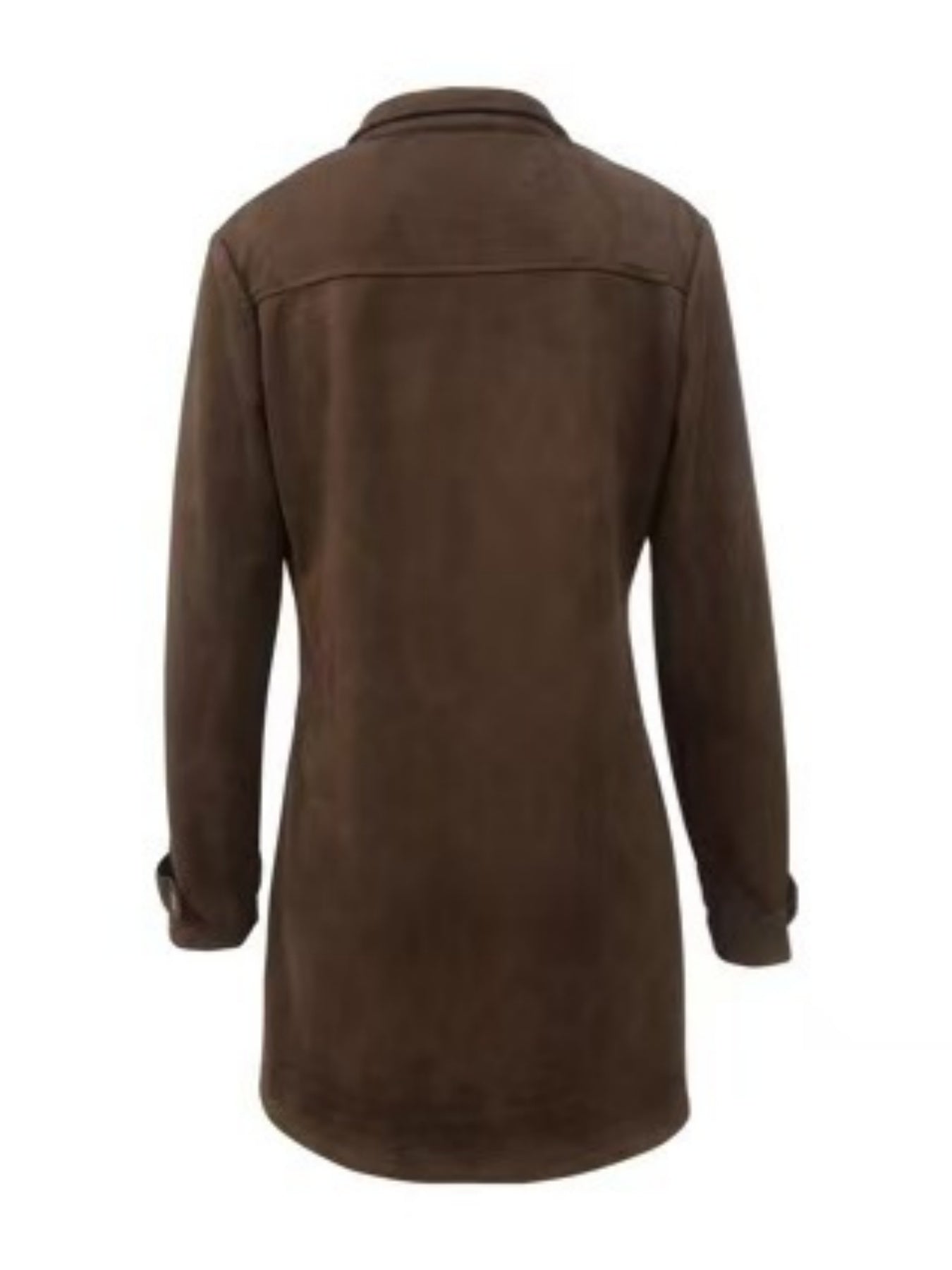 Vintage Wool Blend Hip-Length Coat