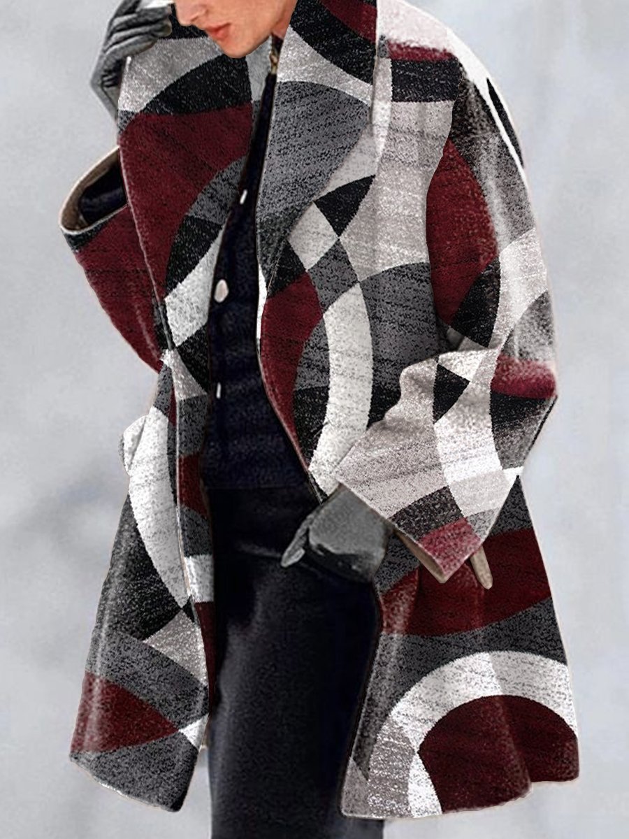 Retro Wool Lapel Jacket