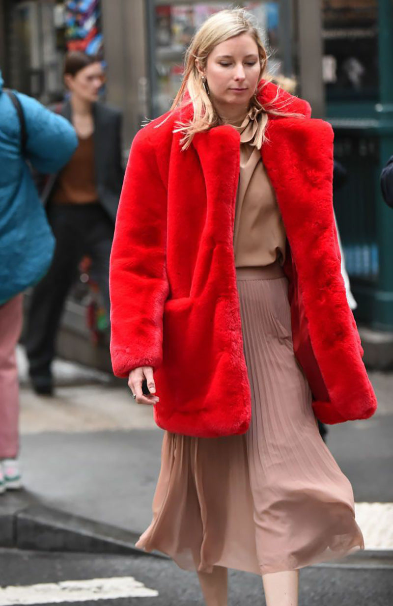 Effortless Warmth: Baggy Leisure Coat