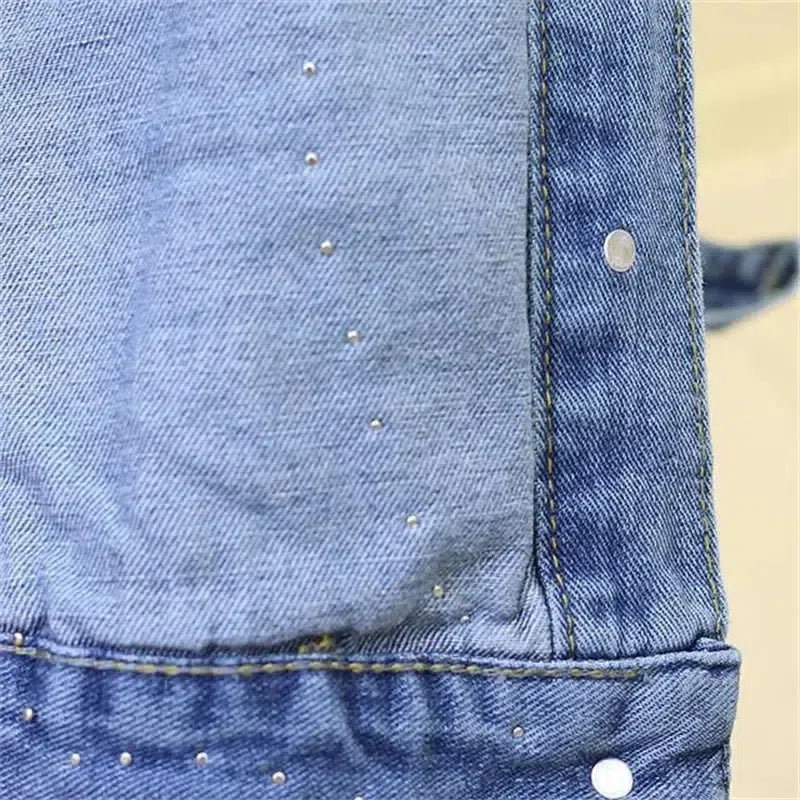 Floral Embroidered Denim Jacket for Women – A Touch of Elegance-5