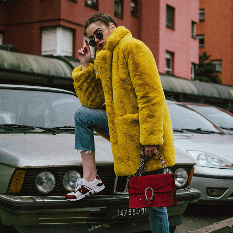 Effortless Warmth: Baggy Leisure Coat