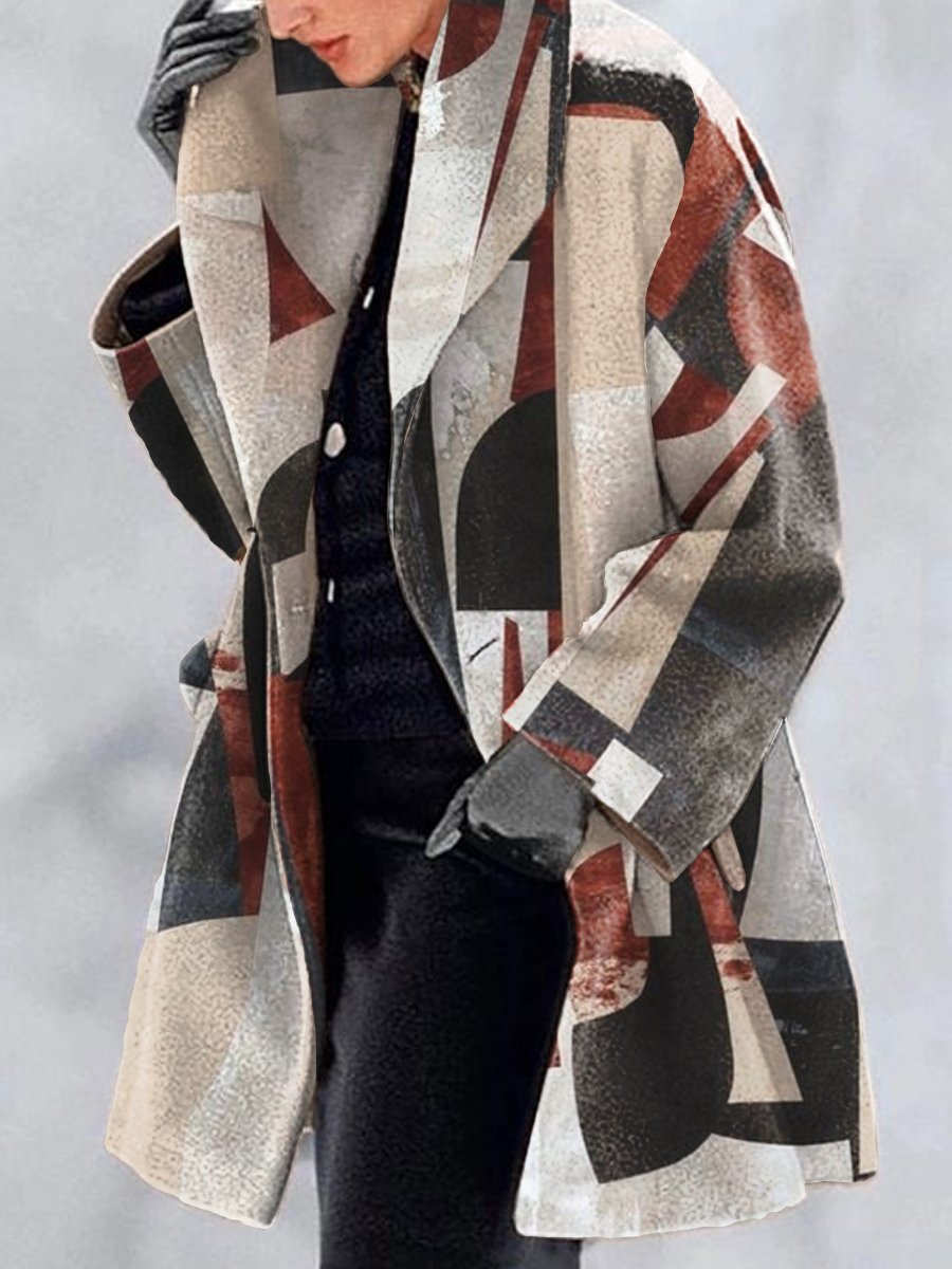 Retro Wool Lapel Jacket