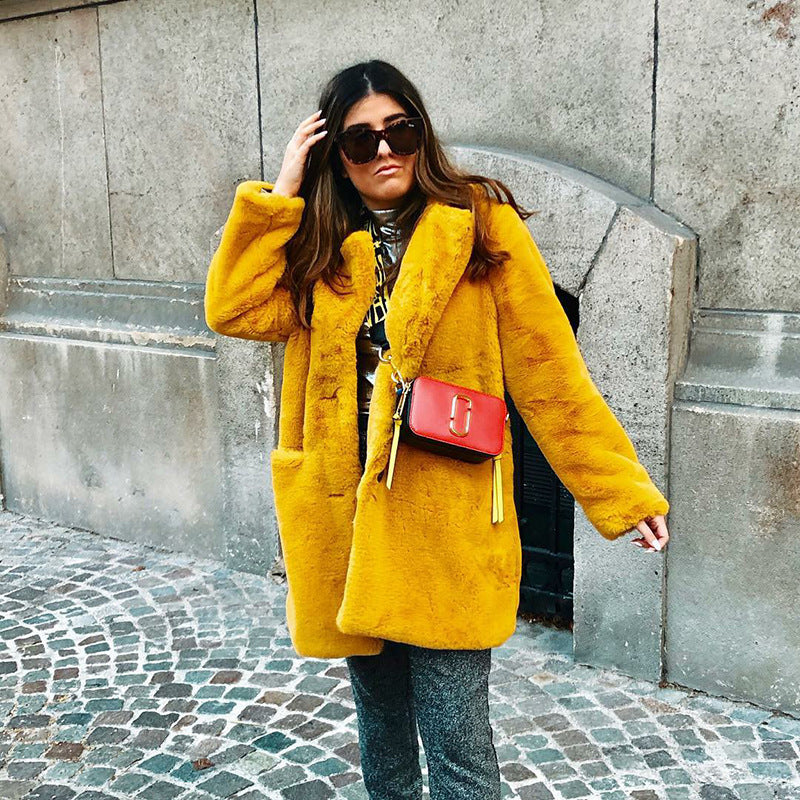 Effortless Warmth: Baggy Leisure Coat