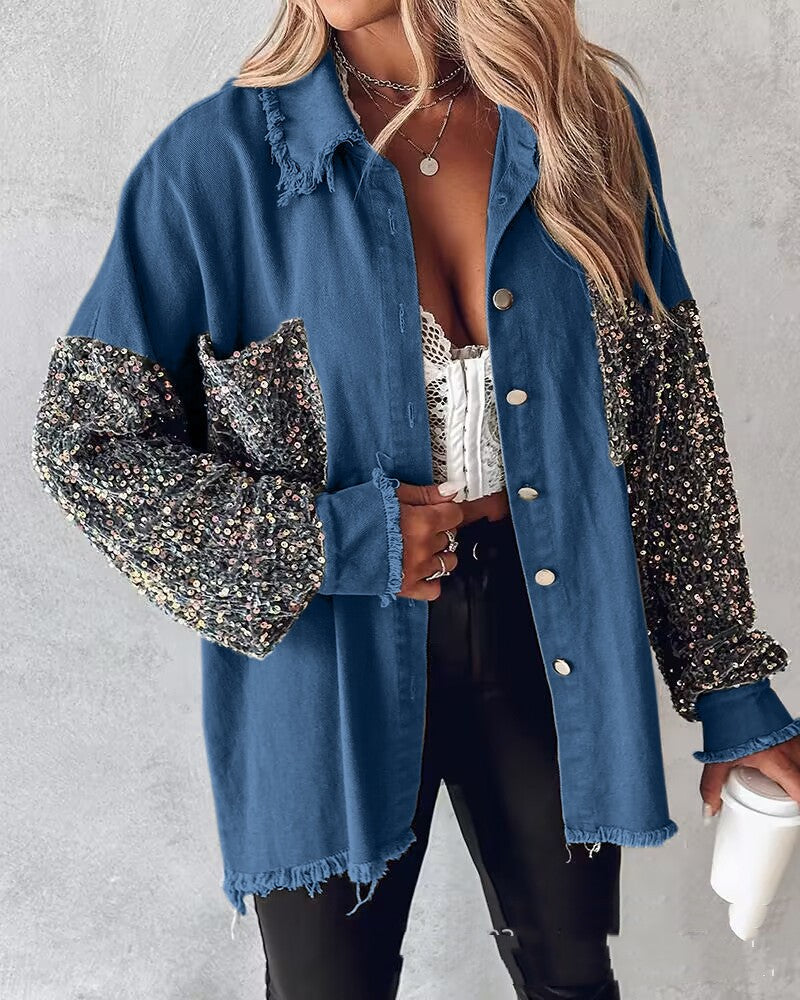 Seductive Serpentine Off-Shoulder Top