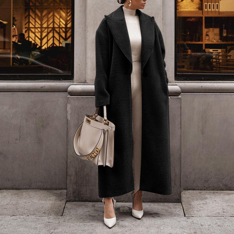 Cozy Plush Lapel Warm Jacket