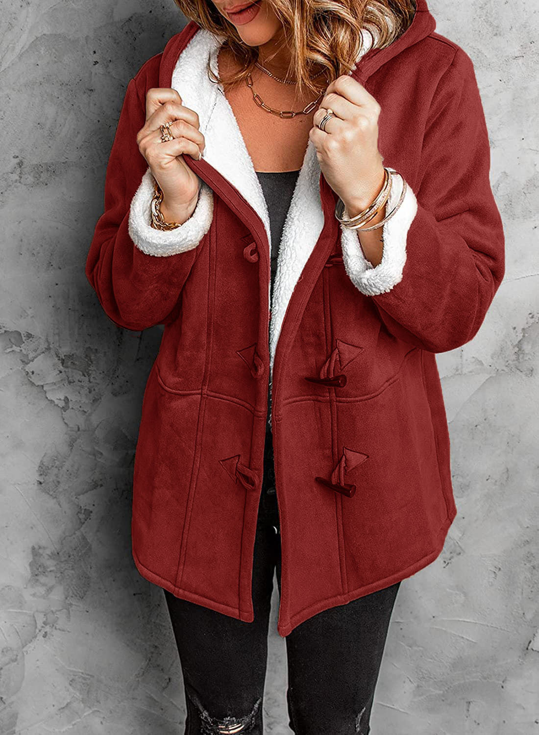 Mid-Length Windbreaker Coat