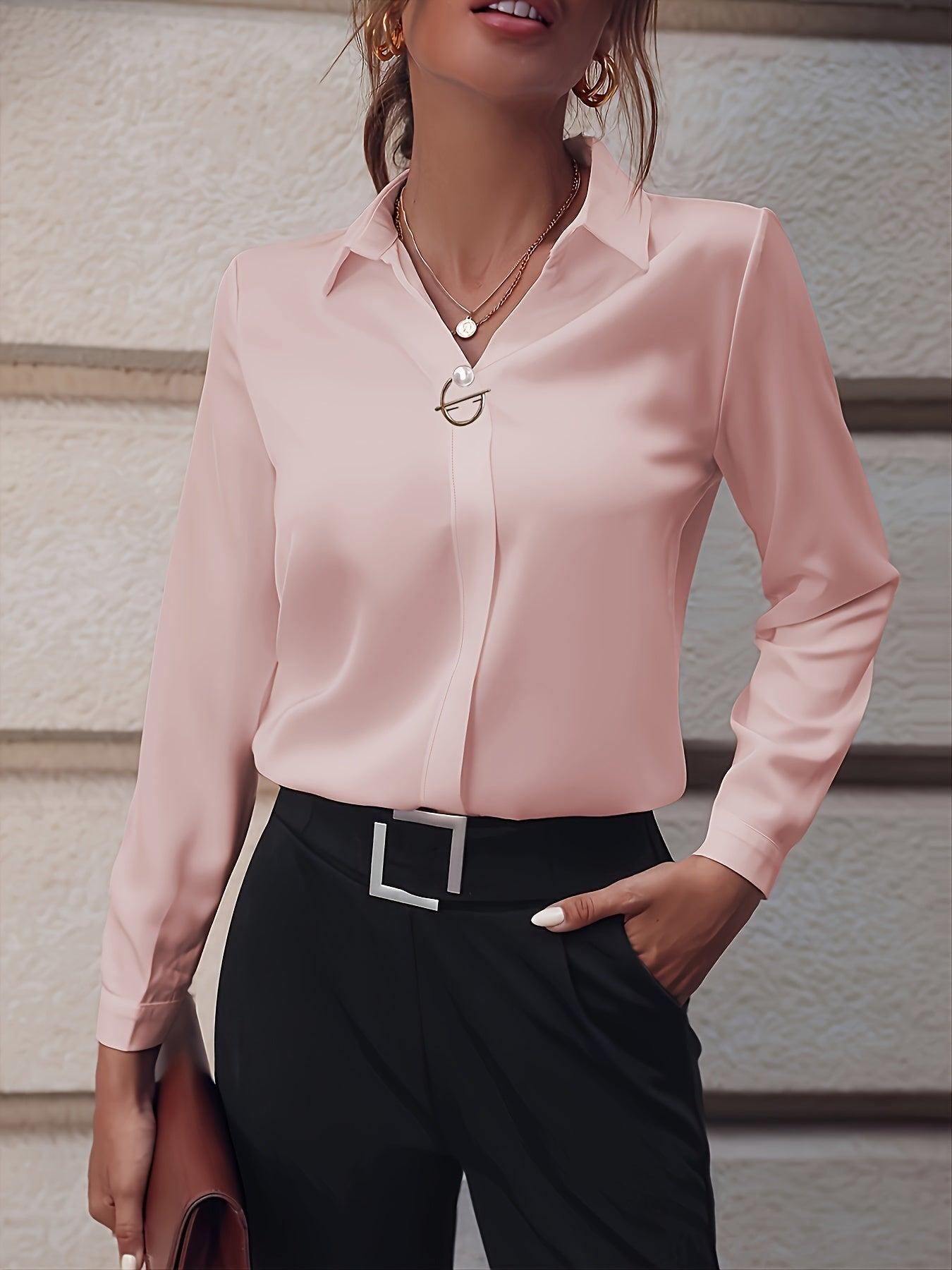 Minimalist White Blouse