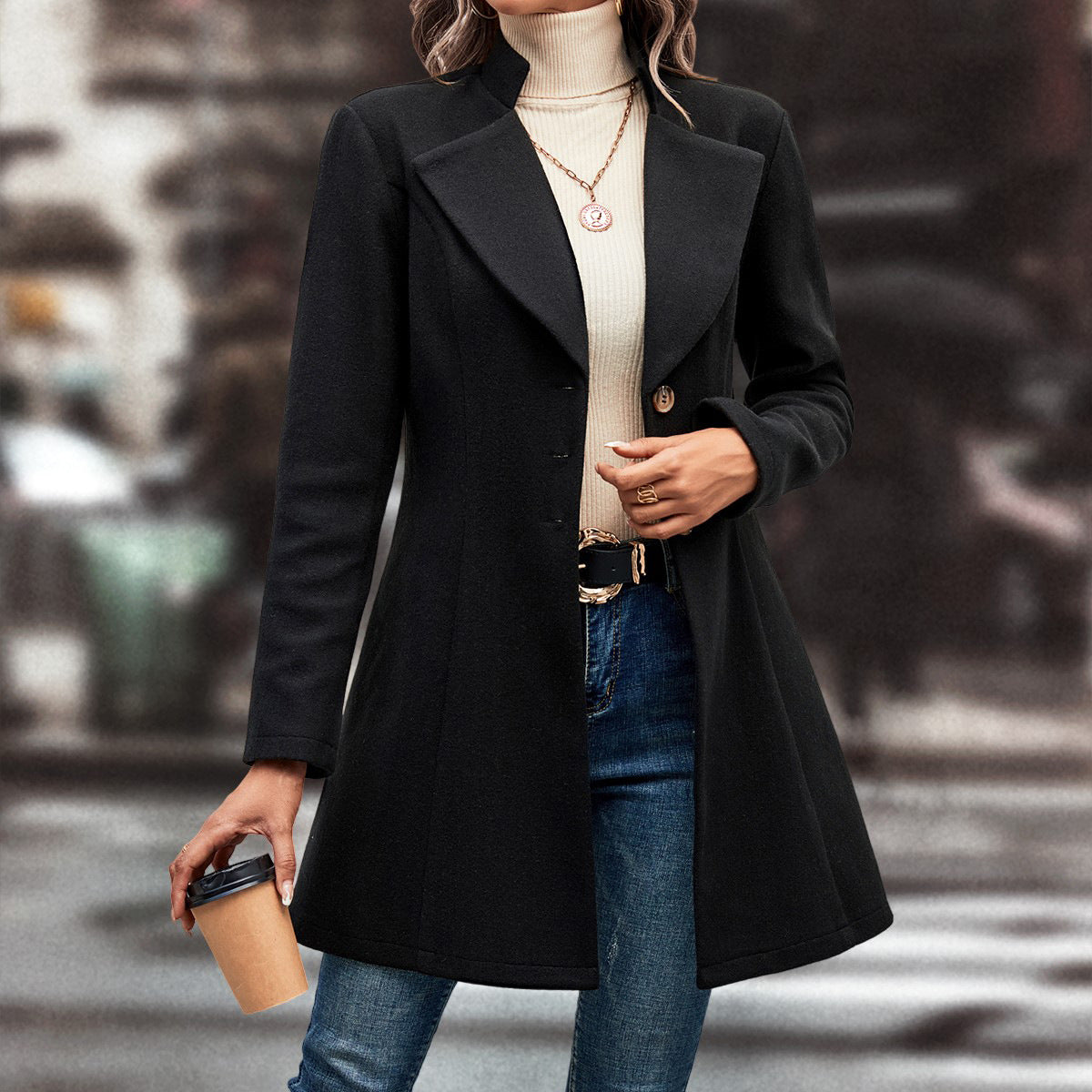 Effortless Polo Sweater Style