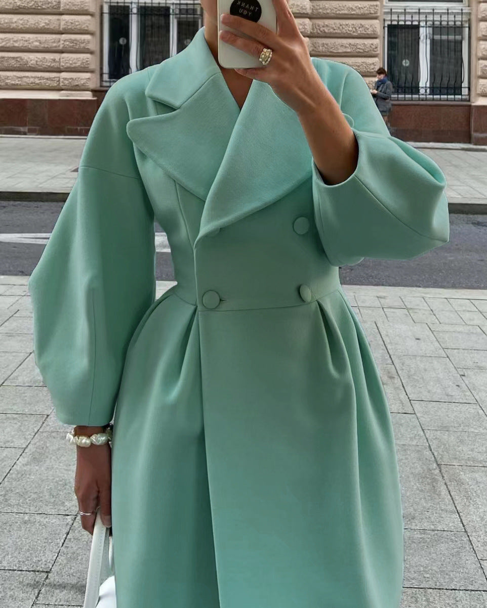 Vintage Court Lantern Sleeve Jacket
