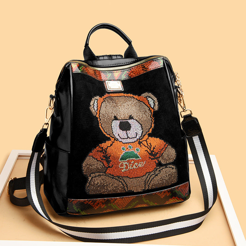 Rhinestone Backpack for Women – Stylish & Spacious