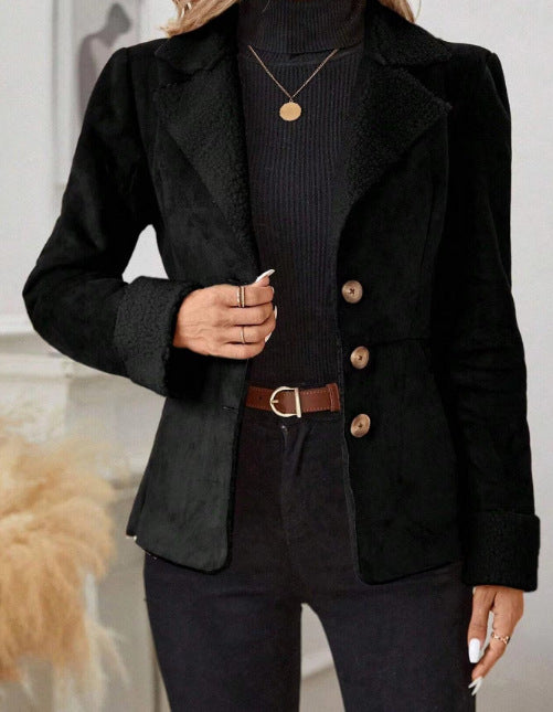 Chic Fur-Lined Cold-Proof Jacket