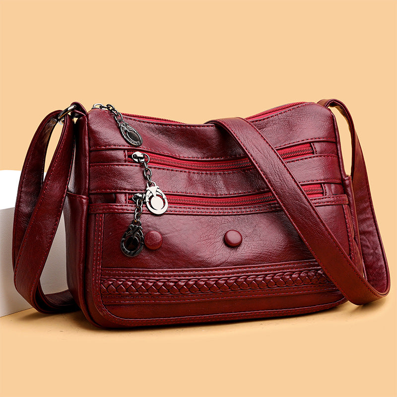 Simple All-Match Shoulder Bag for Moms