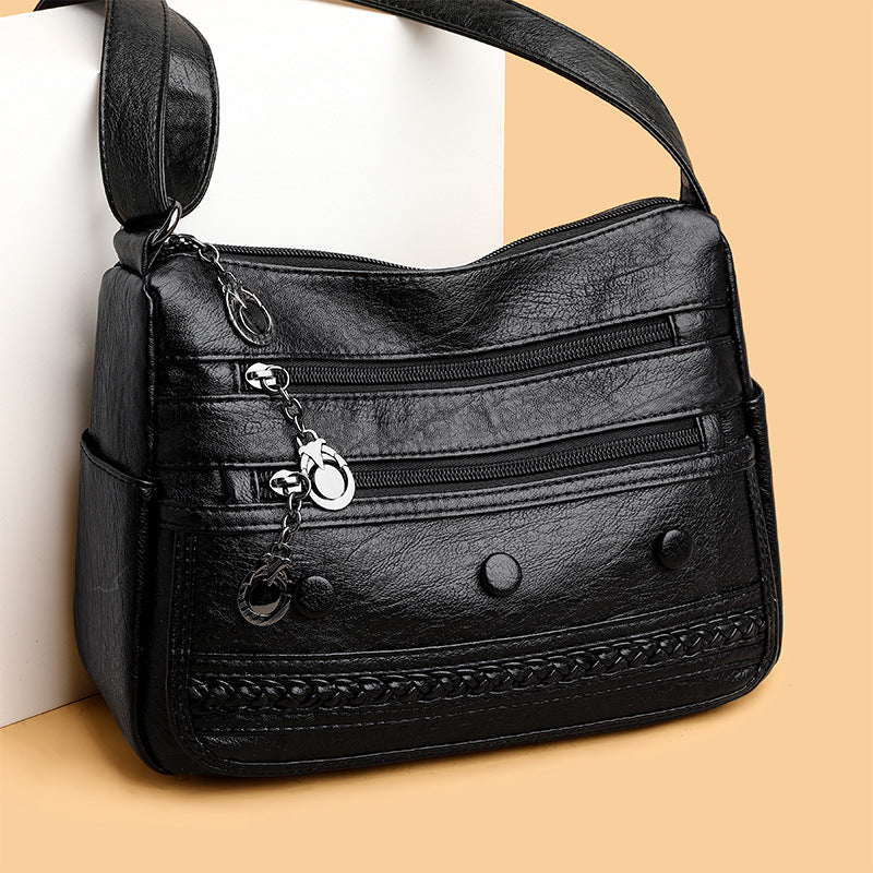 Simple All-Match Shoulder Bag for Moms