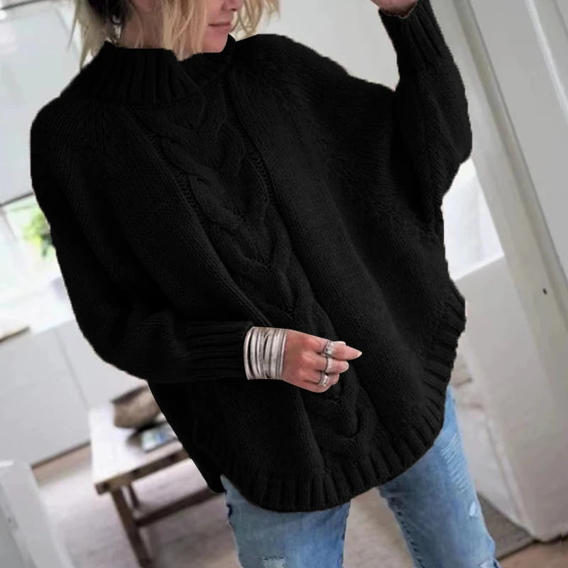 Sculpted Cable-Knit Layer