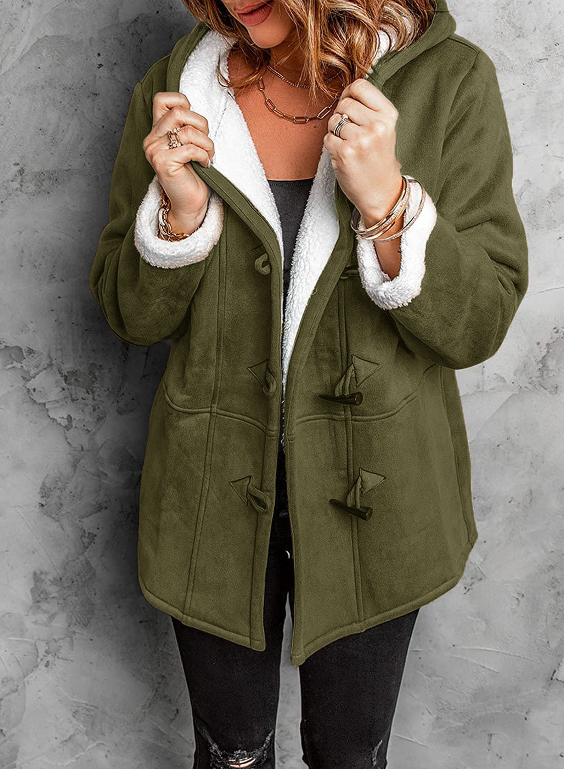 Mid-Length Windbreaker Coat