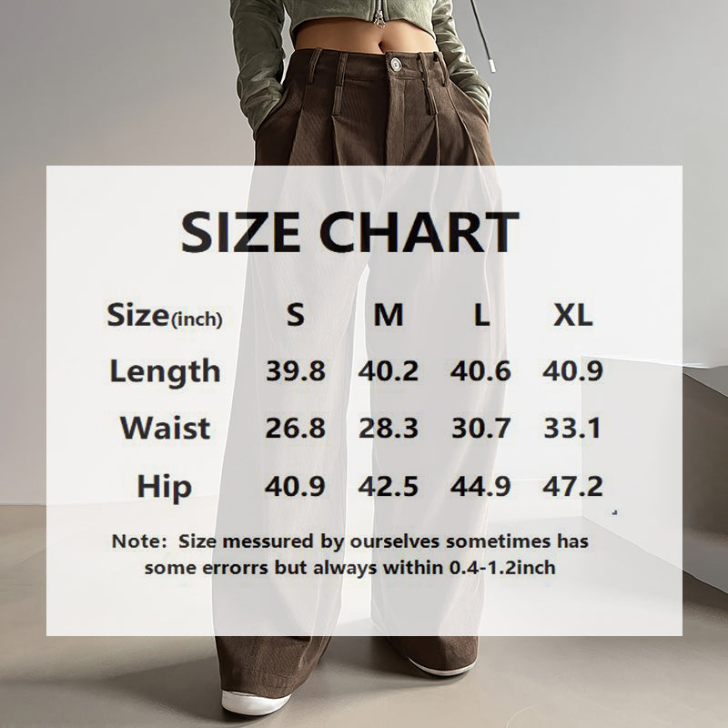 High-Waisted Pleated Wide-Leg Pants