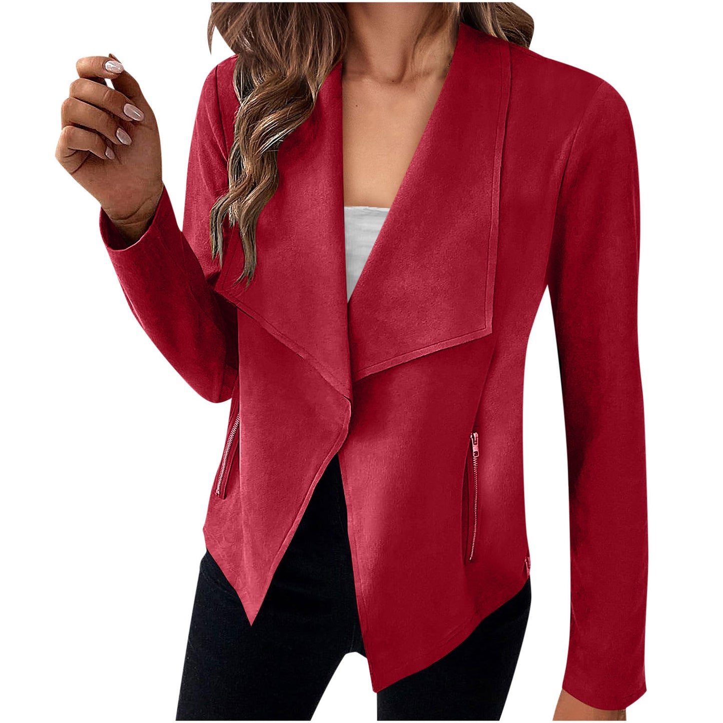 Chic Suede Coat for Effortless Style