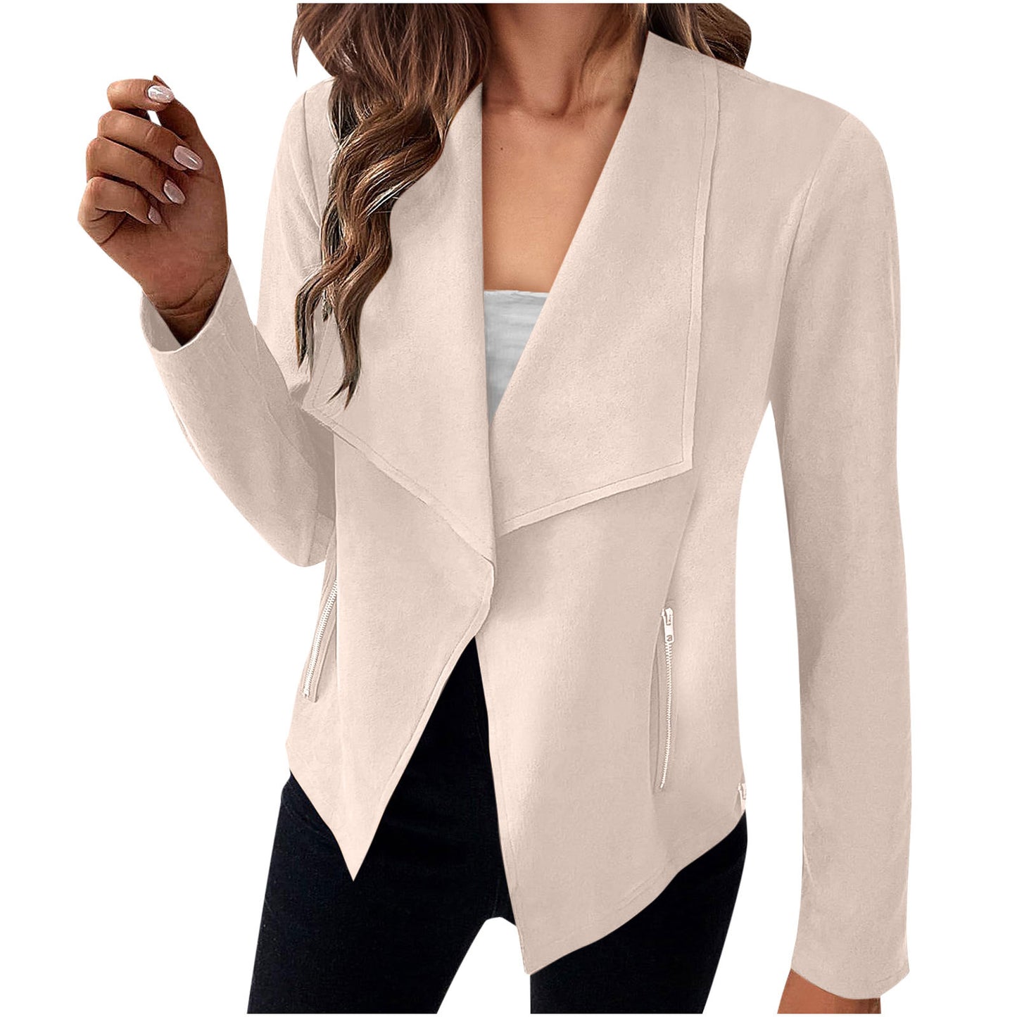 Chic Suede Coat for Effortless Style