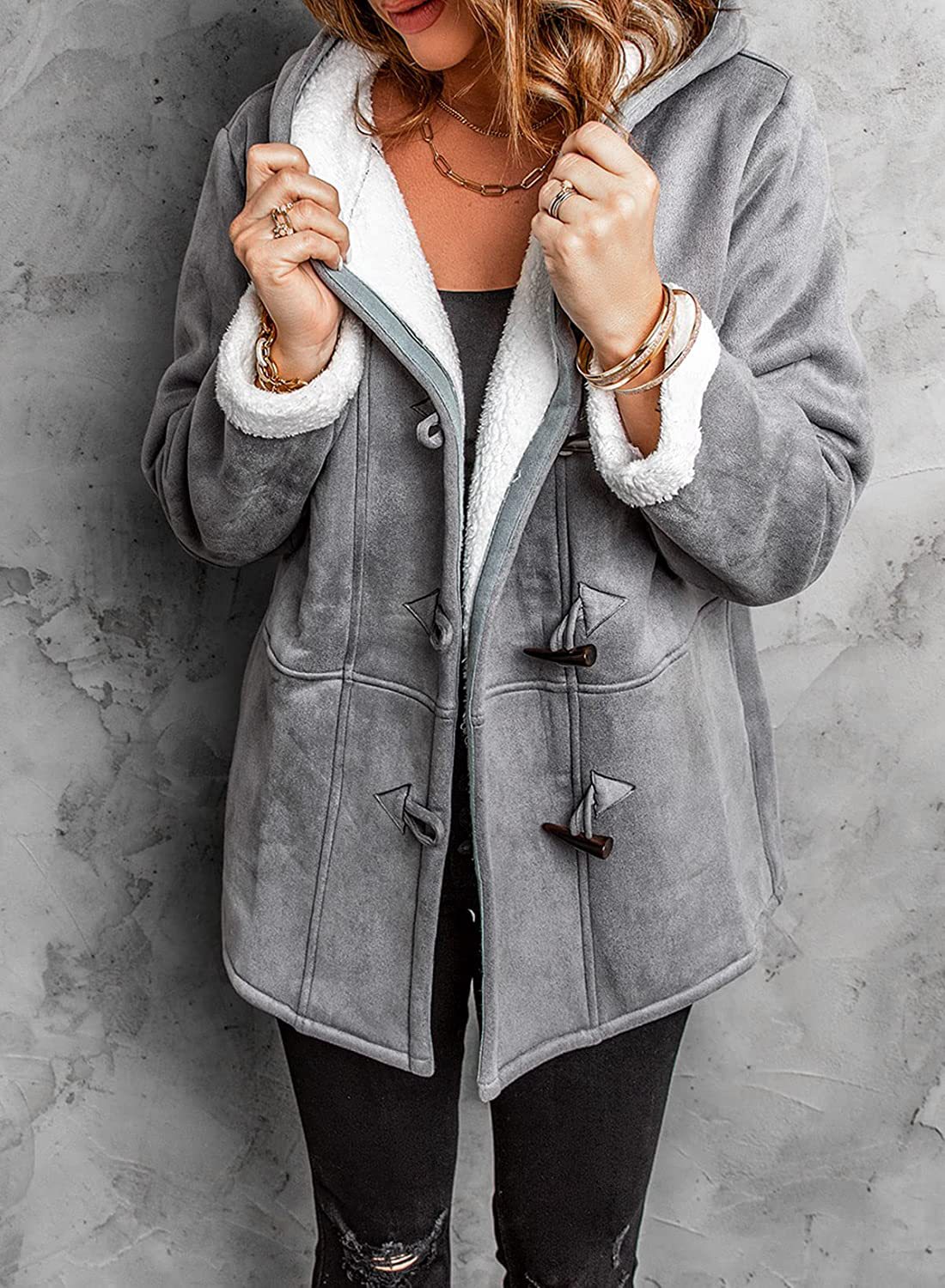 Mid-Length Windbreaker Coat