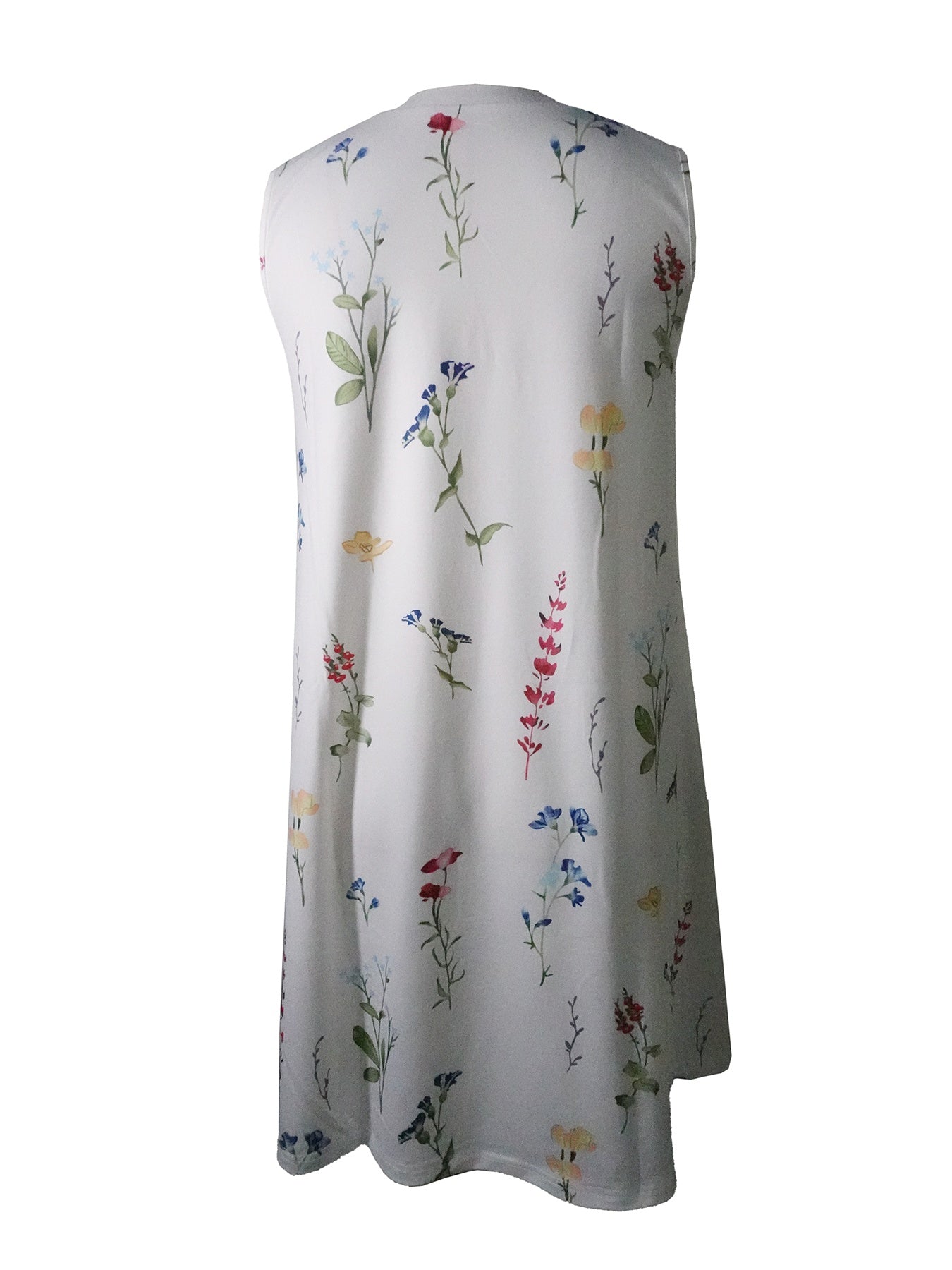 Ladies' Square Collar Printed A-Line Dress | Stylish and Fashionable Fit