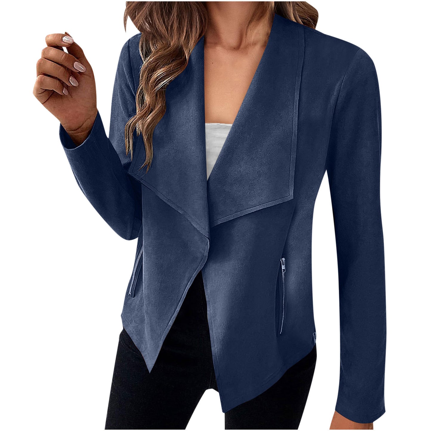 Chic Suede Coat for Effortless Style