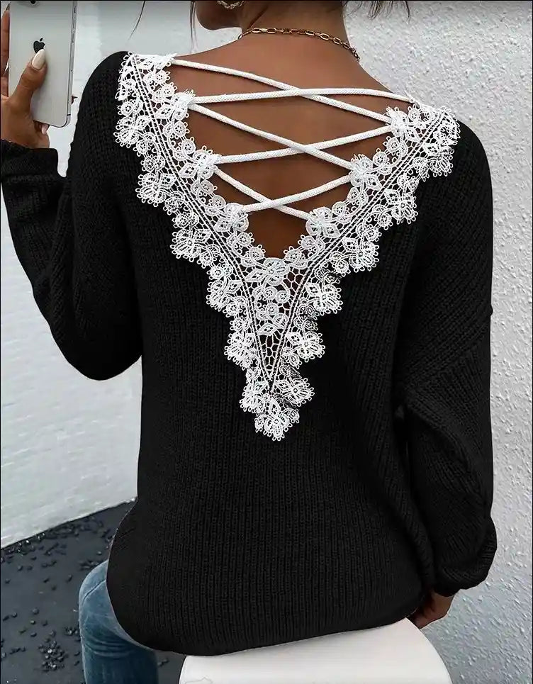 Cashmere Bandage Sweater
