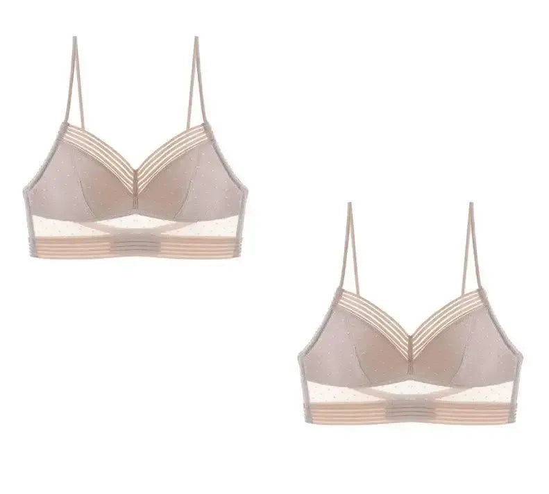 Backless Wedding Lingerie - Invisible Bralette-Skin2PC-7