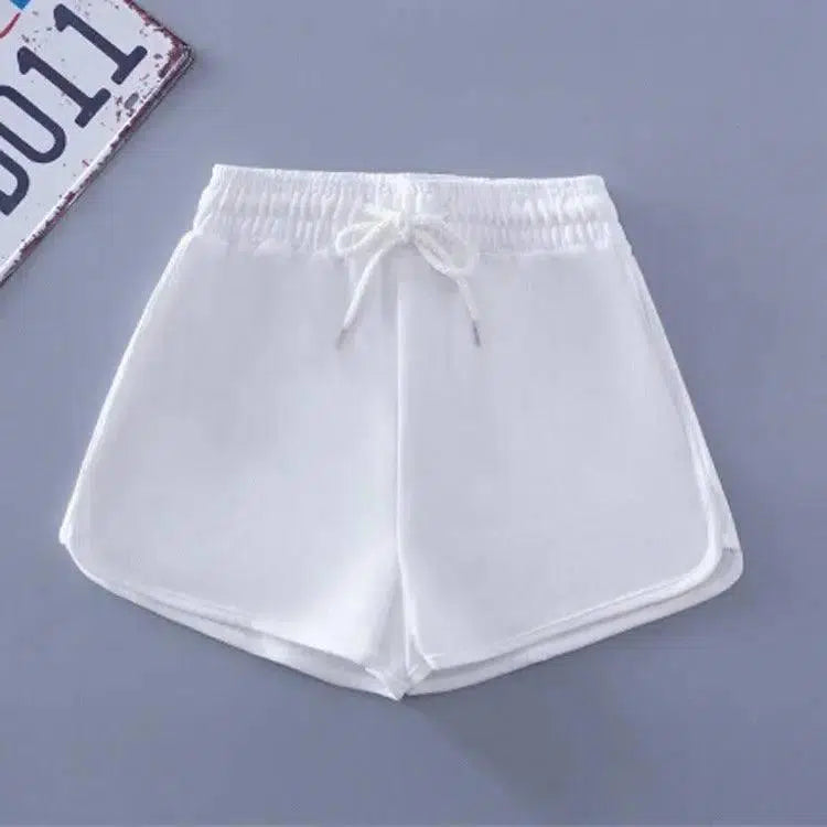 Casual sports shorts-White-13
