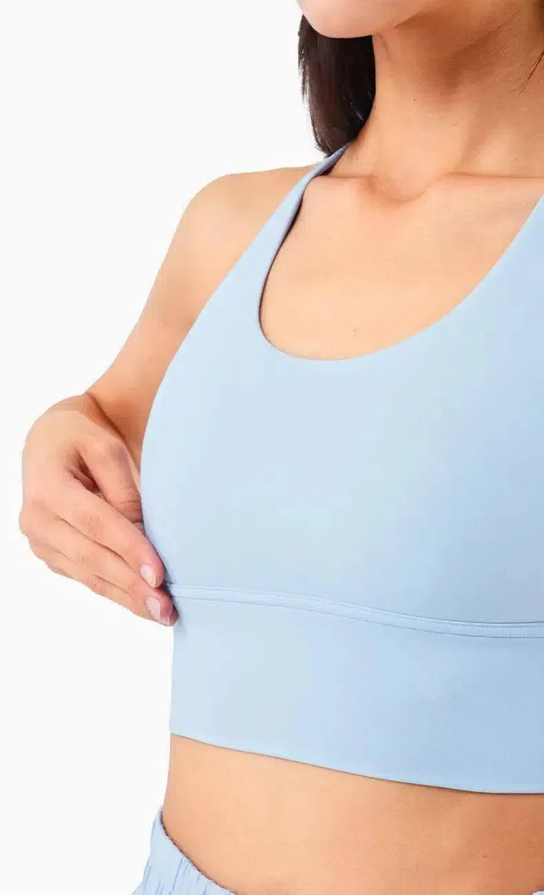 Cross Beauty Back Yoga Bra Women-5