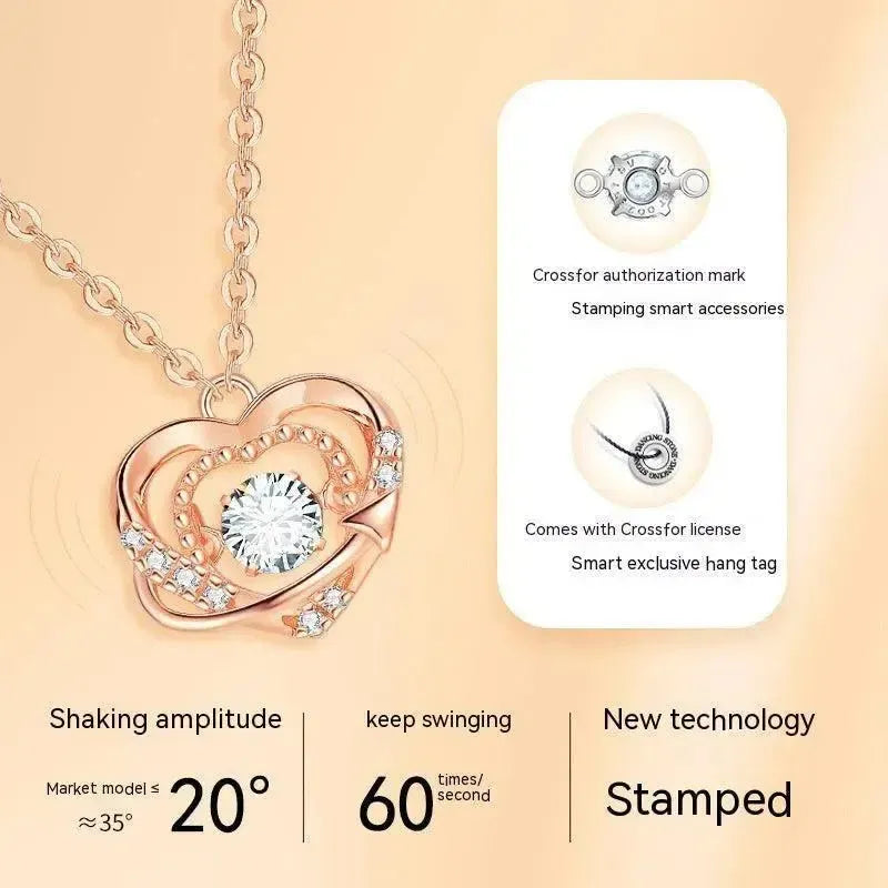 Heart Necklace S925 Sterling Silver-7