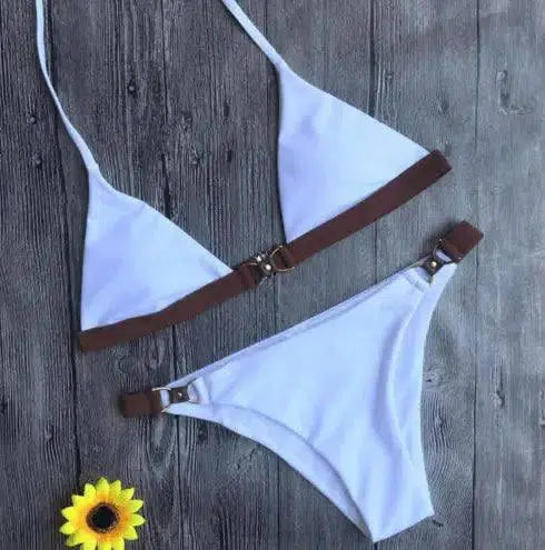 European and American new ladies split bikini-2