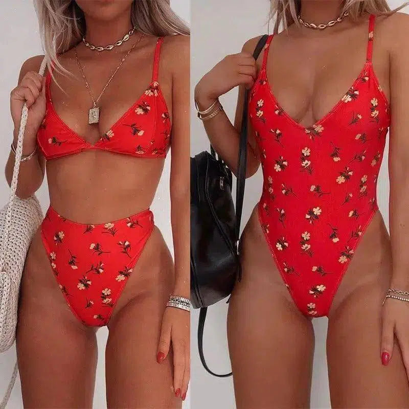 Floral swimsuit-1