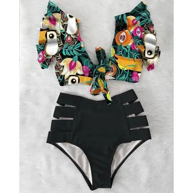 High waist bikini 2-piece set-NA19508D8-9