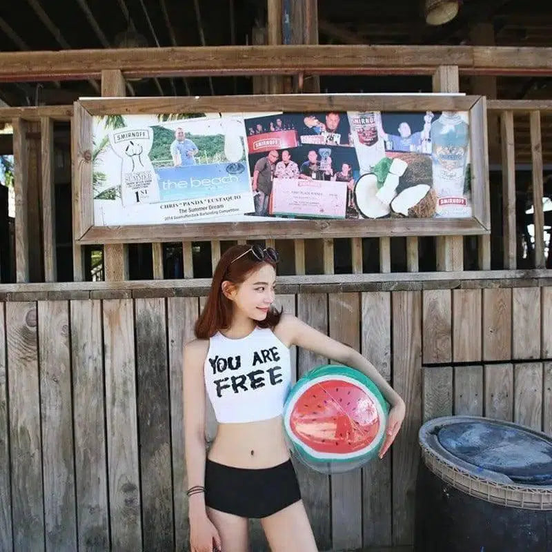 Korean version of the Summer Triangle waist vest-1