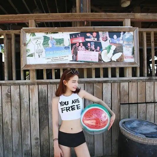 Korean version of the Summer Triangle waist vest-1