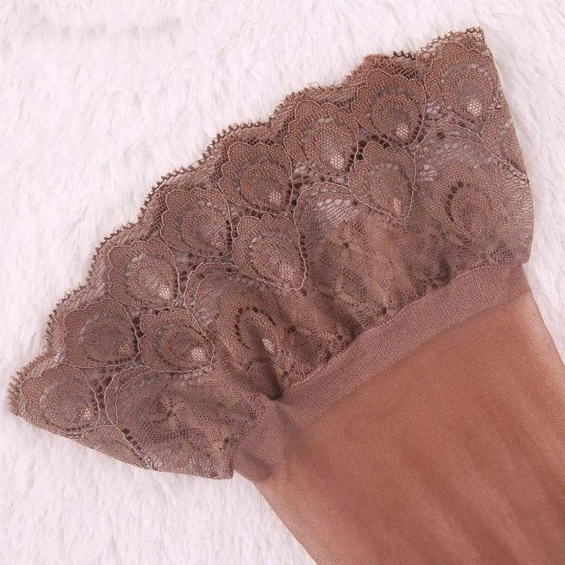 Coloured Lace Tights for Elegant Style-2