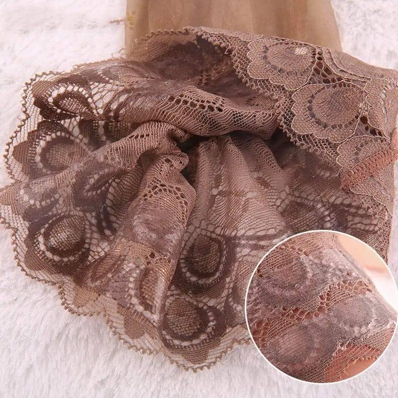 Coloured Lace Tights for Elegant Style-4