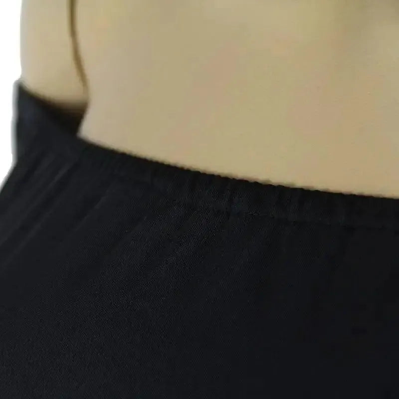USA Size Black and white long sleeve bottoming skirt-11