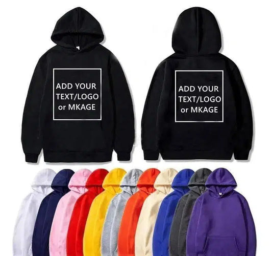 Custom Fashion Custom LOGO Casual Pullover Hoodie Sweatshirt-1