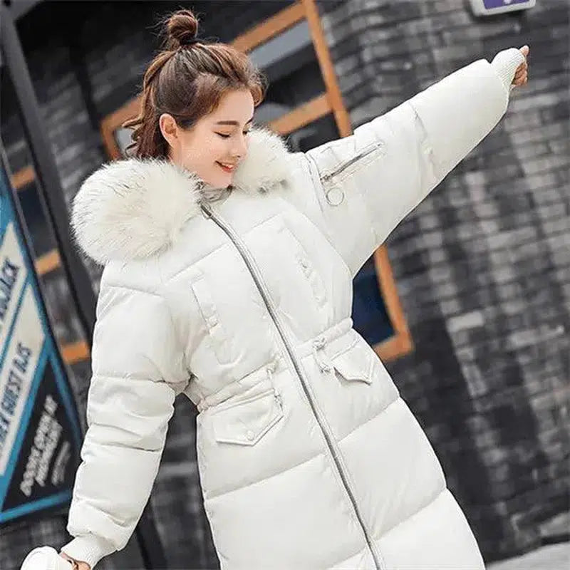 Down cotton clothing-White-2