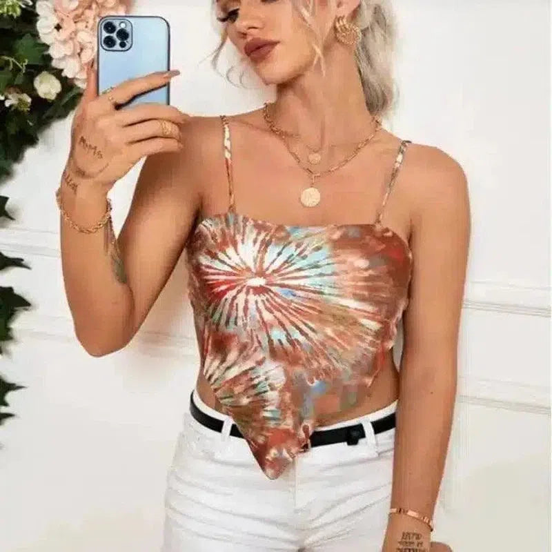 Trendy Silk Scarf Tops – Versatile and Chic Styles-Yellow-3