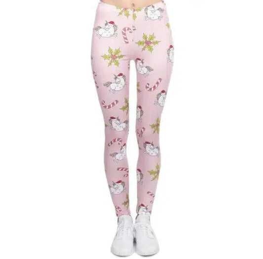 Unicorn digital printing yoga hip high waist sports leggings-Unicorn-1
