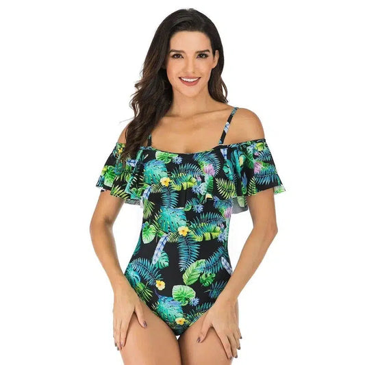 lovemi Various Ways To Wear Hollow Triangle Ruffled-A-1
