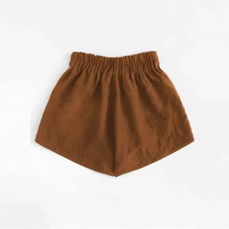 Women Comfortable casual relaxed shorts summer-4